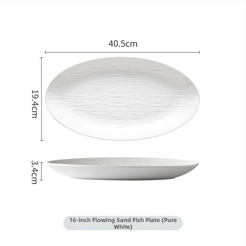 Keraamiline kala taldrik, kõrge kvaliteediga, mõeldud aurutamiseks, ei ole käsitöönduslik, kohandamine ei ole võimalik.