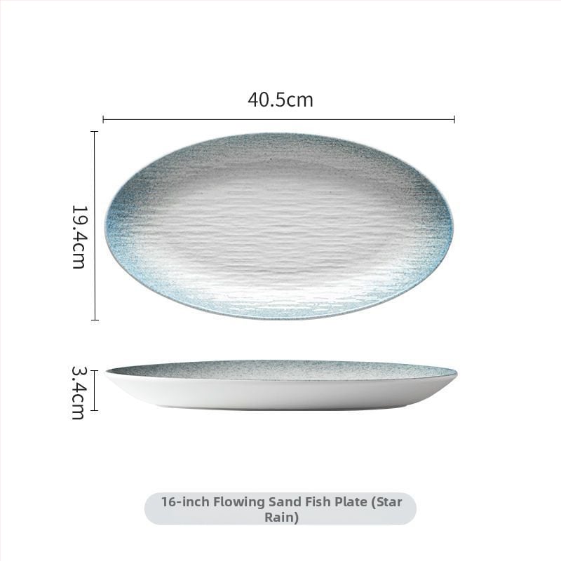Keraamiline kala taldrik, kõrge kvaliteediga, mõeldud aurutamiseks, ei ole käsitöönduslik, kohandamine ei ole võimalik.