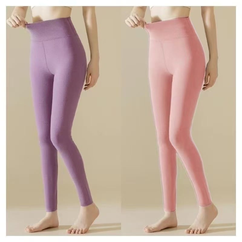 Θερμικά γυναικεία κολάν με φλίς, Derong ύφασμα, 95% πολυεστέρα, έως 30% σπάντεξ, υψηλή ελαστικότητα, στενό κόψιμο