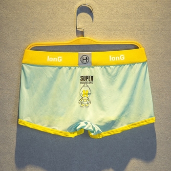 Ljetne muške boxerice od ice silk, srednji pojas, prozračne i udobne