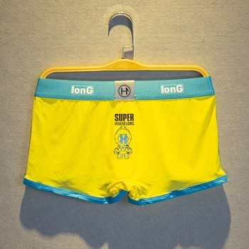 Ljetne muške boxerice od ice silk, srednji pojas, prozračne i udobne