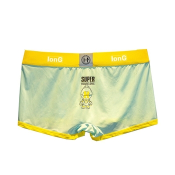 Ljetne muške boxerice od ice silk, srednji pojas, prozračne i udobne