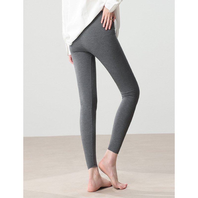 All-in-One leggings Mulberry Silk meleg fleece bélésével, magas rugalmasság, nem korlátozó fazon, hossz 9/10, szoros illeszkedésű jóga nadrág