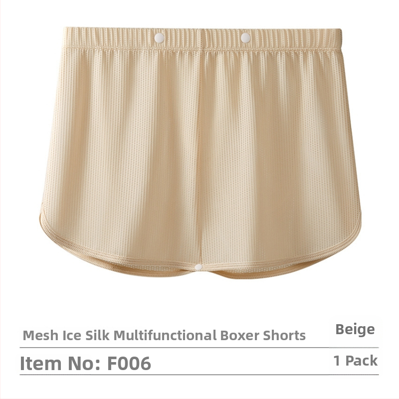 Muške bokserice s otvorom u preponama, tanak ice silk materijal, brzo sušeće, prozračne