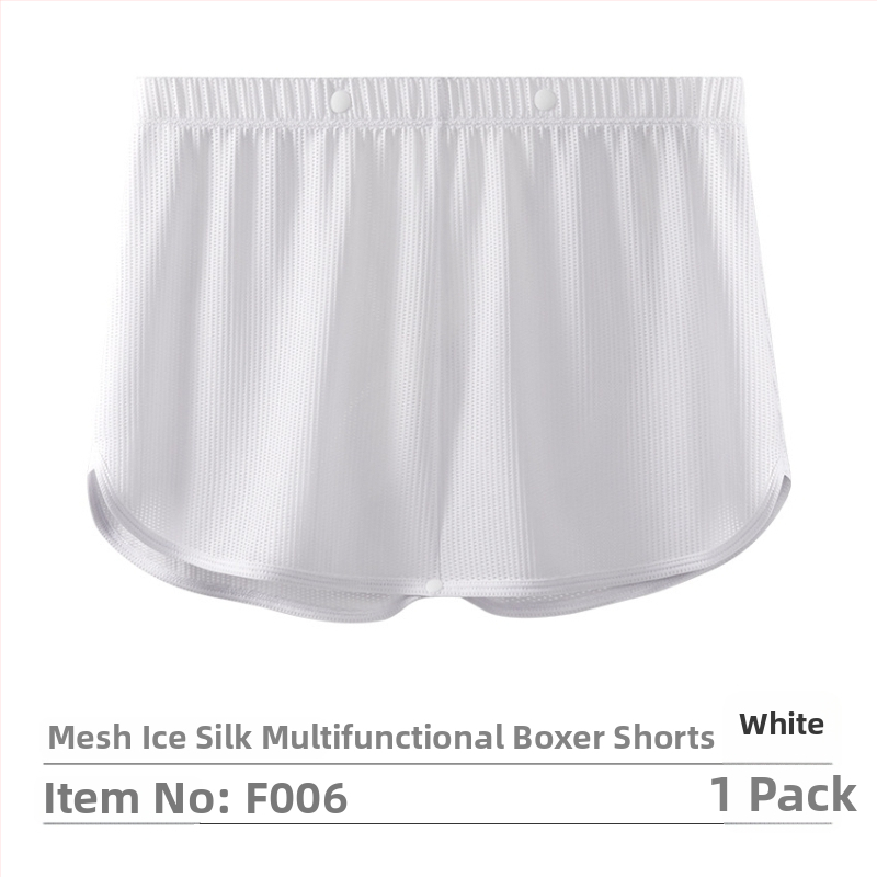 Muške bokserice s otvorom u preponama, tanak ice silk materijal, brzo sušeće, prozračne