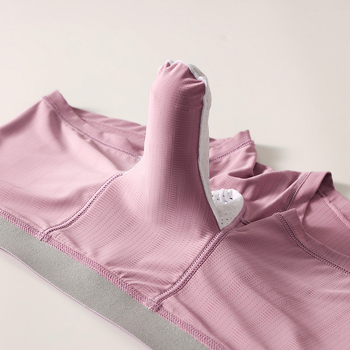 Muške bokserice, prozračne i udobne, s dizajnom odvajanja područja genitalija, najlon pletenina, srednji pojas, za odrasle muškarce