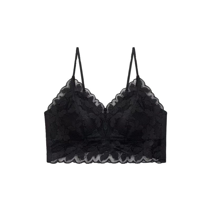 Nėriniuota viršutinė liemenėlė su įdėklu į krūtinę, pilnas puodelis, formuojamas puodelis su kempine, fiksuotos dvigubos petnešos