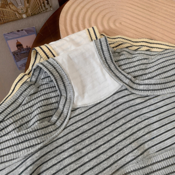 Дамски боксерки от памук, висока талия, дишащи и антибактериални, жакардово тъкане