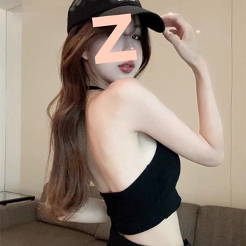 Bustier top s odvojivim špaget ramenima i otvorenim leđima, PVC materijal, ljetni crop top