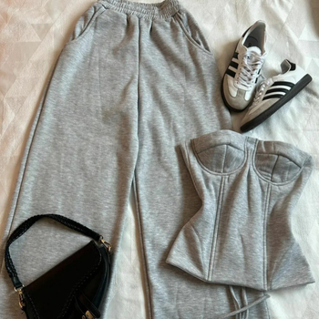 Ženski top s omotom oko prsa - uski kroj, duljina 50–65 cm, poliester, 50–70% poliester sadržaja, urbani/hip-hop stil