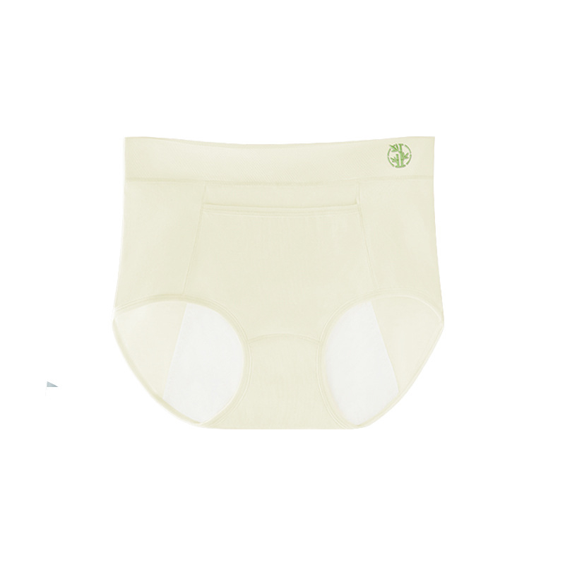 Me menstrualne hlače sa srednjim strukom i džepom, ultra-dulji panel pre prepub, protiv curenja sa strane, visoka elastičnost, prozračne i udobne; glavni materijal regenerirana celulozna vlakna 65,2%; podstava područje pamuk 31,6%