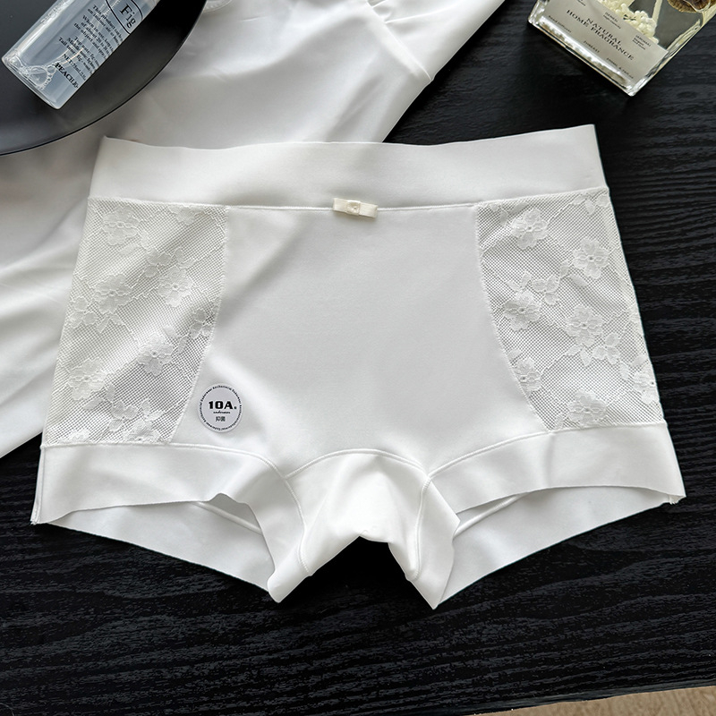 Női varrás nélküli magas derékú boxer alsó, antibakteriális, légáteresztő (Anyag: Nylon; Belső anyag: Modal; Varrás nélküli; Magas derék; Antibakteriális)