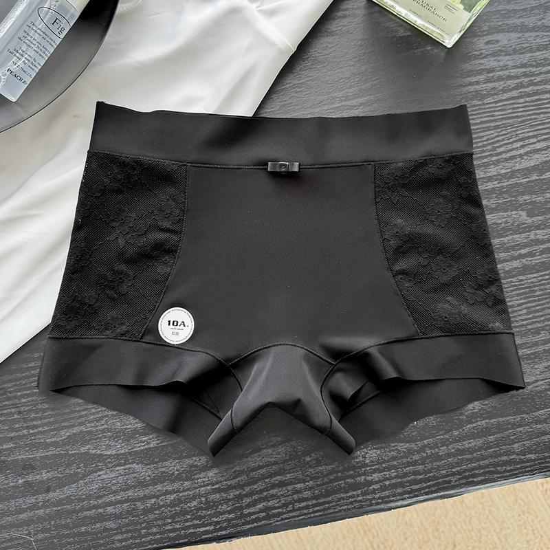 Női varrás nélküli magas derékú boxer alsó, antibakteriális, légáteresztő (Anyag: Nylon; Belső anyag: Modal; Varrás nélküli; Magas derék; Antibakteriális)