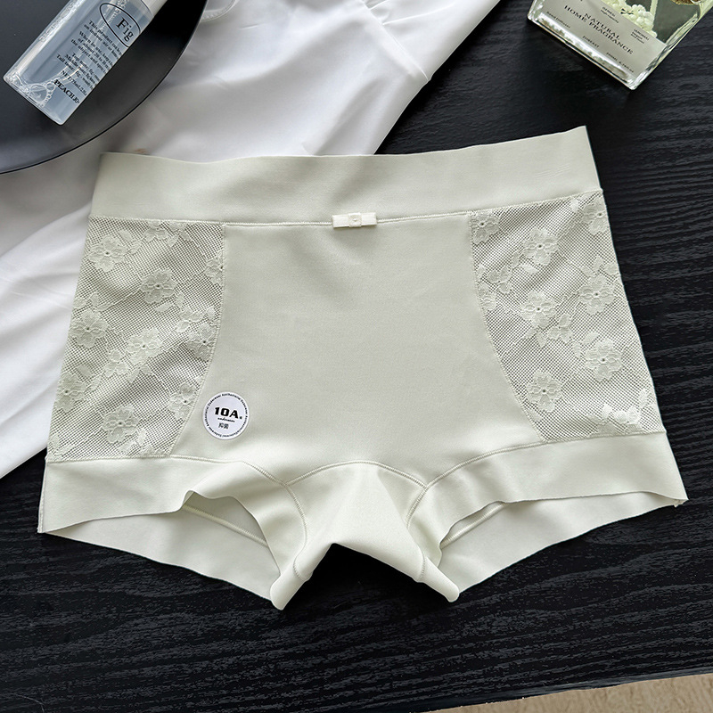 Női varrás nélküli magas derékú boxer alsó, antibakteriális, légáteresztő (Anyag: Nylon; Belső anyag: Modal; Varrás nélküli; Magas derék; Antibakteriális)