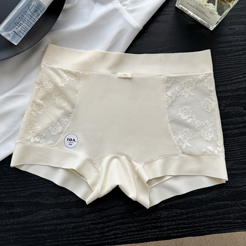 Női varrás nélküli magas derékú boxer alsó, antibakteriális, légáteresztő (Anyag: Nylon; Belső anyag: Modal; Varrás nélküli; Magas derék; Antibakteriális)