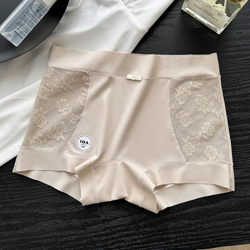 Női varrás nélküli magas derékú boxer alsó, antibakteriális, légáteresztő (Anyag: Nylon; Belső anyag: Modal; Varrás nélküli; Magas derék; Antibakteriális)