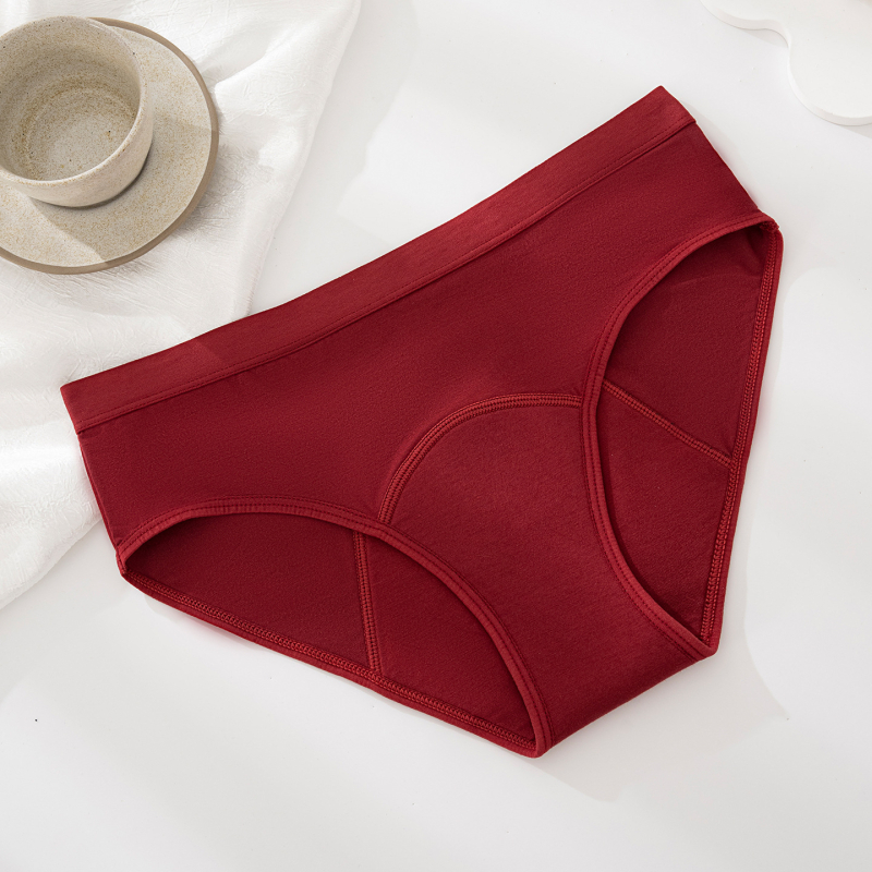 Ženske antibakterijske gaćice za menstruaciju, otporne na curenje, plus veličina