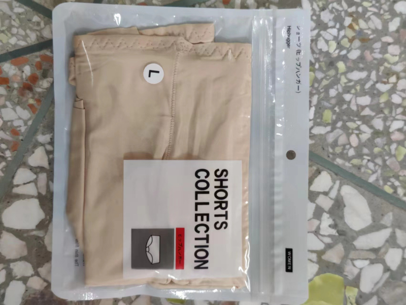 Дамски Ice Silk защитни шорти за бельо, средна талия, основен състав Nylon 86%, облицовка Ice Silk, бързо съхнене