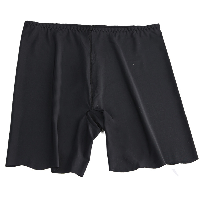 Дамски Ice Silk защитни шорти за бельо, средна талия, основен състав Nylon 86%, облицовка Ice Silk, бързо съхнене