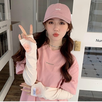 Дамски ръкавели от ледена коприна с панделка, UV защита за летно каране на открито – леки ръкави предпазители (полиестер, спандекс 11–20%)