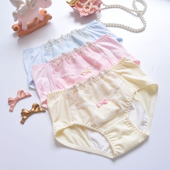 Ženske menstrualne gaćice sa srednjim strukom, zaštita od curenja; Milk Silk Modal smjesa, Vinylon 95% podstava.