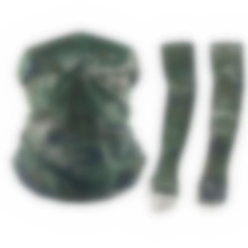 Камуфлажна маска за врата от ледена коприна, UV защита, найлонова материя, камуфлажен принт, за колоездене (UV защита; найлонова материя; камуфлажен принт; за колоездене; пролет 2025)