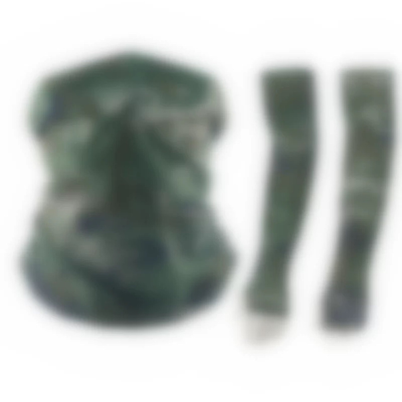 Камуфлажна маска за врата от ледена коприна, UV защита, найлонова материя, камуфлажен принт, за колоездене (UV защита; найлонова материя; камуфлажен принт; за колоездене; пролет 2025)