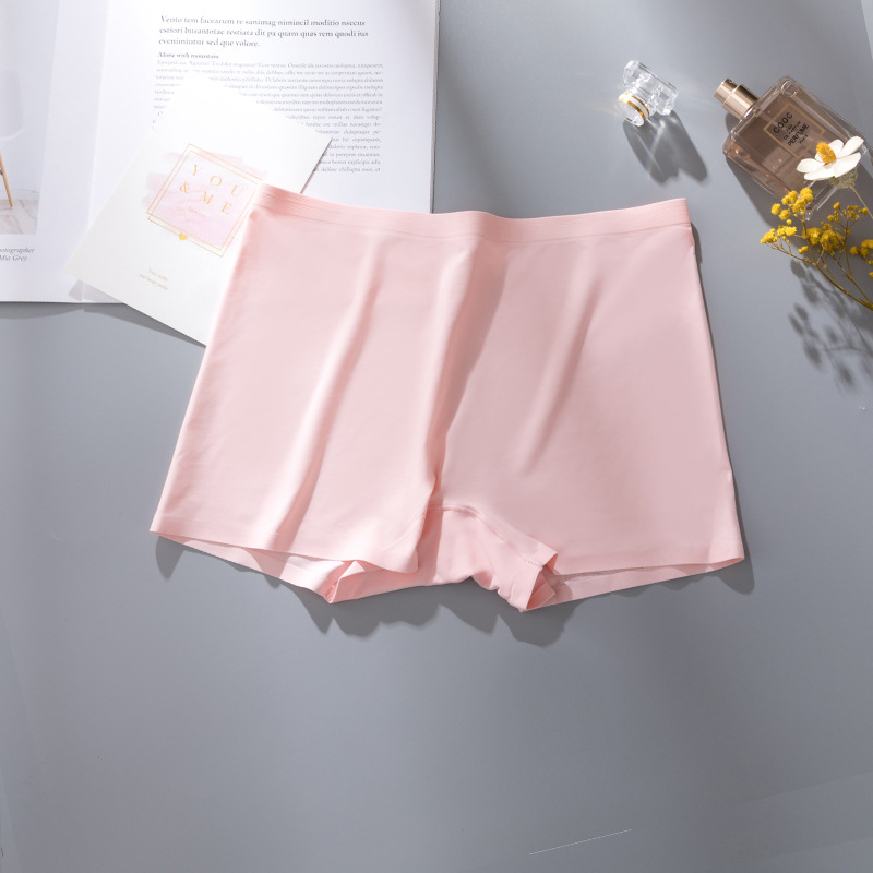 Женски бикини с средна талия, Ice Silk плат, основен материал: нейлон 86%, чатал от памук