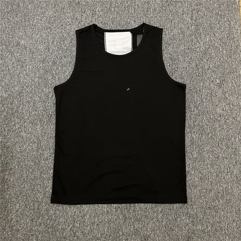 Vyrų be rankovių treniruočių liemenė, greitai džiūstanti, kvėpuojanti, poliesterio audinys, 88% poliesterio turinys