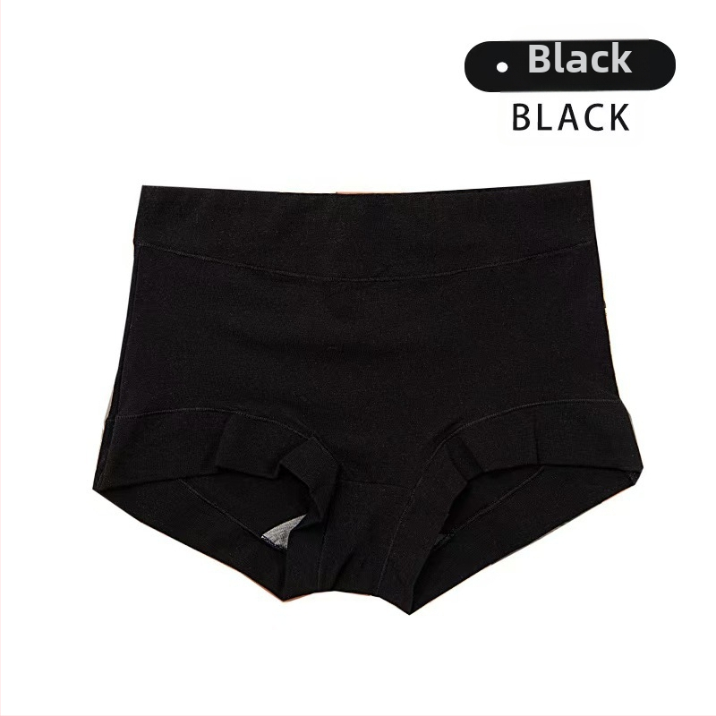 Dámske bavlnené spodné prádlo – stredne vysoký pás, tkaný bavlnený materiál, bavlnená podšívka v rozkroku