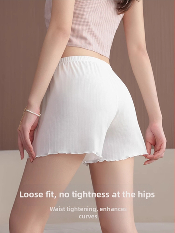 Γυναικείος σορτς από μίξη Ice Silk, λεπτά, ελαφριά, χωρίς ραφές, αναπνέοντα, μήκος τριών τετάρτων, πολυεστέρας-ελαστάνη (70–80% πολυεστέρας, <30% ελαστάνη)