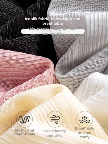 Γυναικείος σορτς από μίξη Ice Silk, λεπτά, ελαφριά, χωρίς ραφές, αναπνέοντα, μήκος τριών τετάρτων, πολυεστέρας-ελαστάνη (70–80% πολυεστέρας, <30% ελαστάνη)