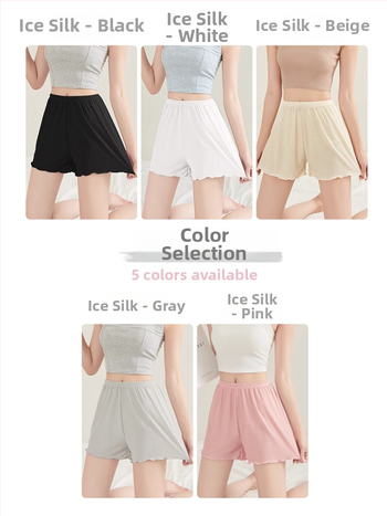 Γυναικείος σορτς από μίξη Ice Silk, λεπτά, ελαφριά, χωρίς ραφές, αναπνέοντα, μήκος τριών τετάρτων, πολυεστέρας-ελαστάνη (70–80% πολυεστέρας, <30% ελαστάνη)