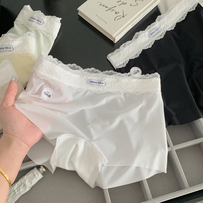 Ženske boxerice od Ice Silk s pamukom, lagan najlonski materijal, dvostruki dizajn za ljeto