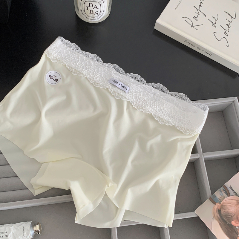Ženske boxerice od Ice Silk s pamukom, lagan najlonski materijal, dvostruki dizajn za ljeto