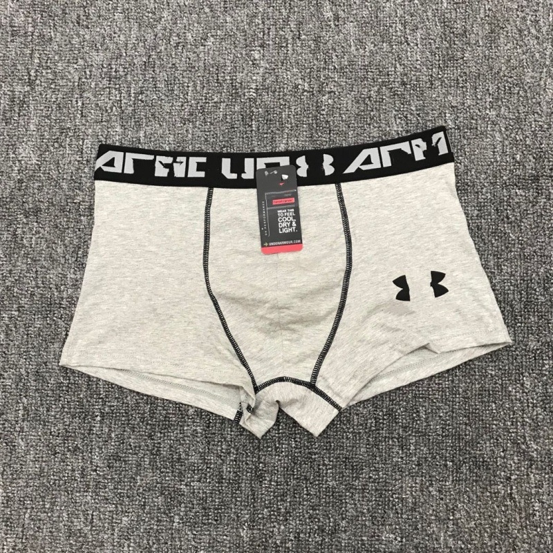 Muške bokserice od pamuka, prozračne, srednje visoke struka, pletena tkanina, 30–50% spandex