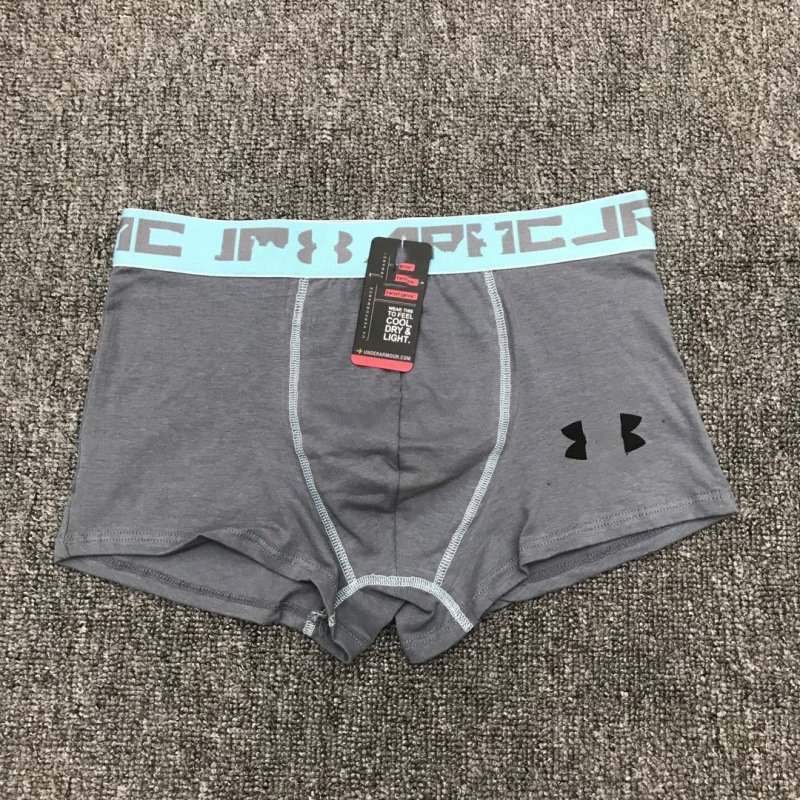 Muške bokserice od pamuka, prozračne, srednje visoke struka, pletena tkanina, 30–50% spandex