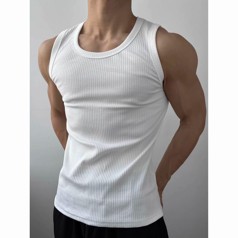 Muški bezruk sportski vest, prilagođeni kroj, 95%+ poliester, mješavina kemijskih vlakana, ravni rub