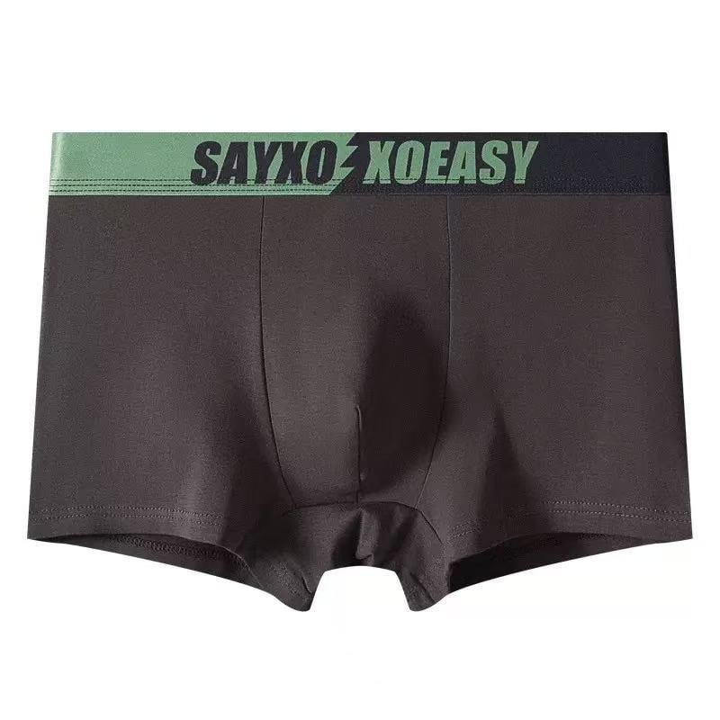 Slips bărbătești din bumbac, confortabile și respirabile, cu căptușeală internă antibacteriană; talie medie; țesătură tricotată; material principal: 95–100% bumbac; căptușeală: 90–95% poliester; modele: uni, blocuri de culoare sau text