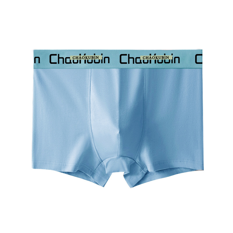 Boxeri bărbați din bumbac 95–100%, respirabili, antibacteriali, talie medie, țesătură principală 95% bumbac