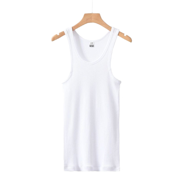 Maiou sport bărbați din 100% bumbac, 141–160 g/m², guler rotund, vară