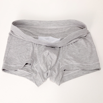 Boxeri bărbați din modal, dublu strat, respirabili, talie medie