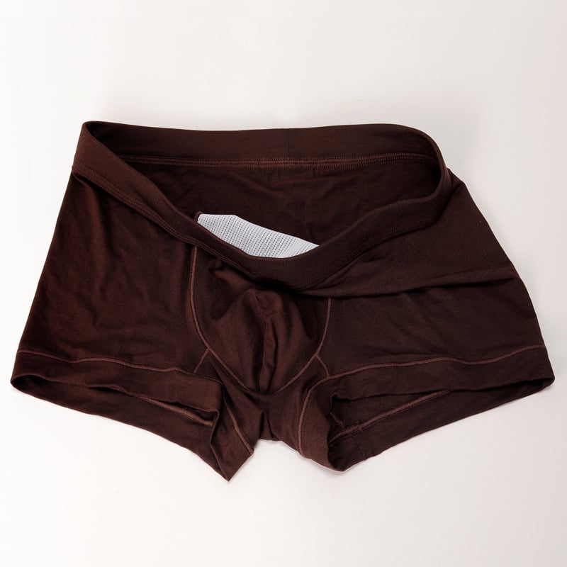 Boxeri bărbați din modal, dublu strat, respirabili, talie medie