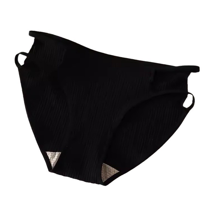 Slip din bumbac cu design de ridicare a șoldurilor, respirant, antibacterian, talie joasă