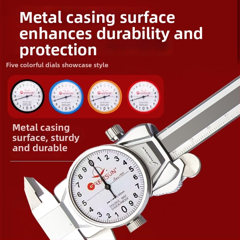 Dayang fantom dial tolómérő 0-150 mm, pontosság 0.02/0.01 mm, rozsdamentes acél