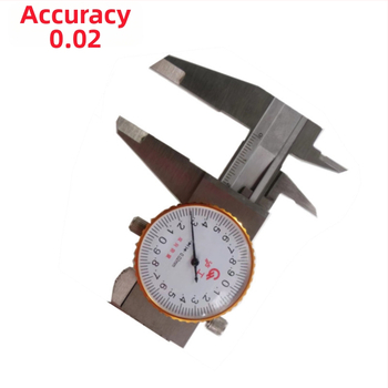 Luxong dial caliper rozsdamentes acél 0,02 mm pontossággal