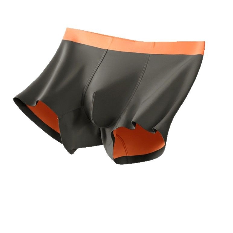 Muške boxerice od modala bezšivne, s srednjim strukom, podstavek prepona od Mulberry svile; sastav: 50,5% modal, 29% najlon, 20,5% spandeks