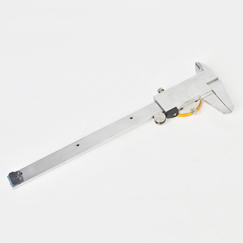 Fém kerek számlap mutatóval és vernier tolómérő