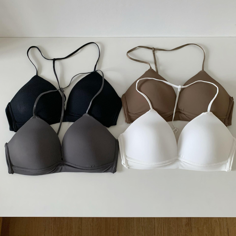 Xia Xin Seksi bralet s trokutastim košaricama, halter oko vrata, bez ojačanja, otvorena leđa, top za torzo