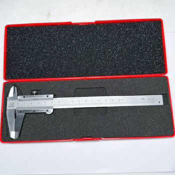 Vernier tolómérő, ipari kategóriás, egyértelmű mérés, 0–150 mm tartomány, 0,02 mm felbontás